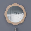 Cute decorative mirrors for kids hanging wooden - 40 cm