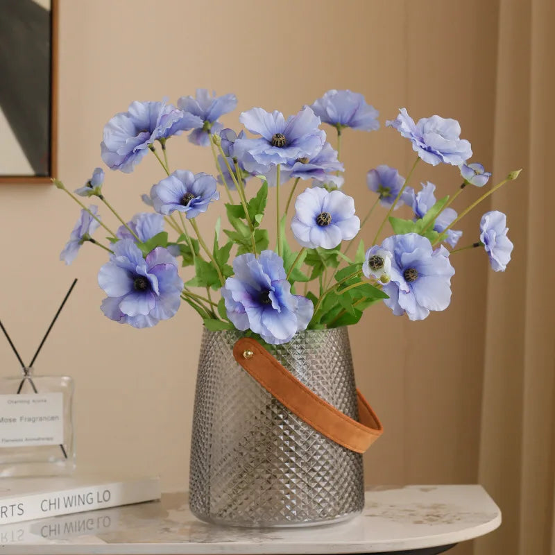 Butterfly peony silk flower decoration wedding floral arrangement - view 3