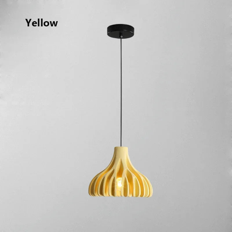Modern resin design chandelier for commercial decoration - Yellow / Warm White