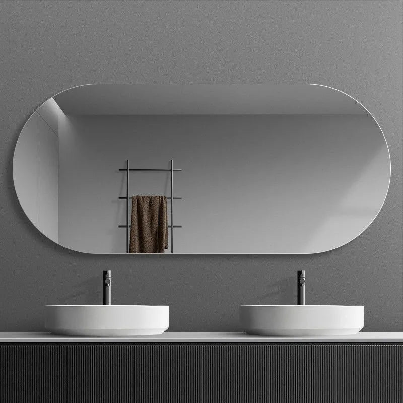 Intelligent elliptic mirror light anti-foam three colors wall - 50x70cm 9