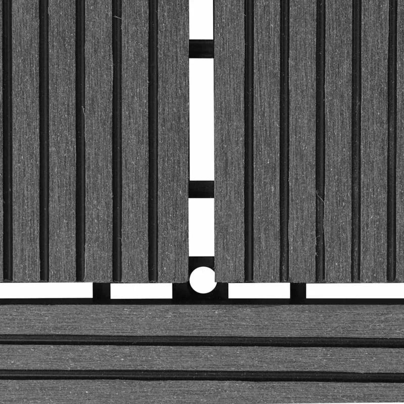 Grey 11-Pack Composite Deck Tiles 30x30cm - view 8