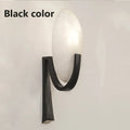 Nordic wall sconce in copper and marble modern design to led - 50CM Black / Cool Light / 100-260v