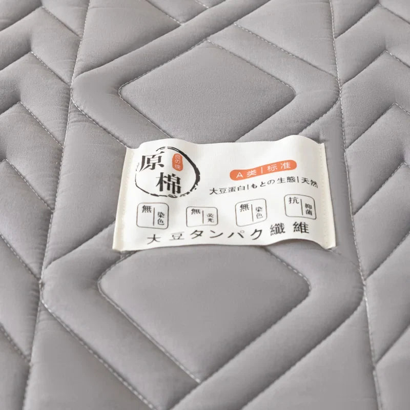 Padded bedding in soy cotton for soft bed - view 2