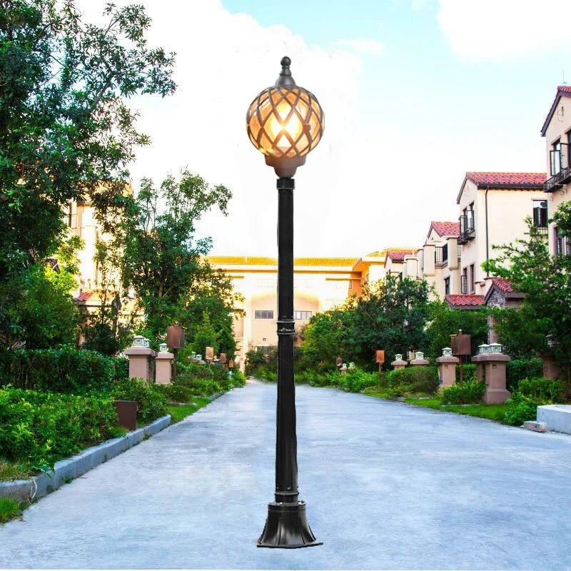 Unique head garden floor lamp in decorative led - view 4