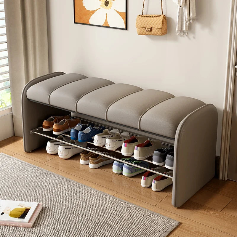 Changing stool and multipurpose storage cabinet - Gray-100CM