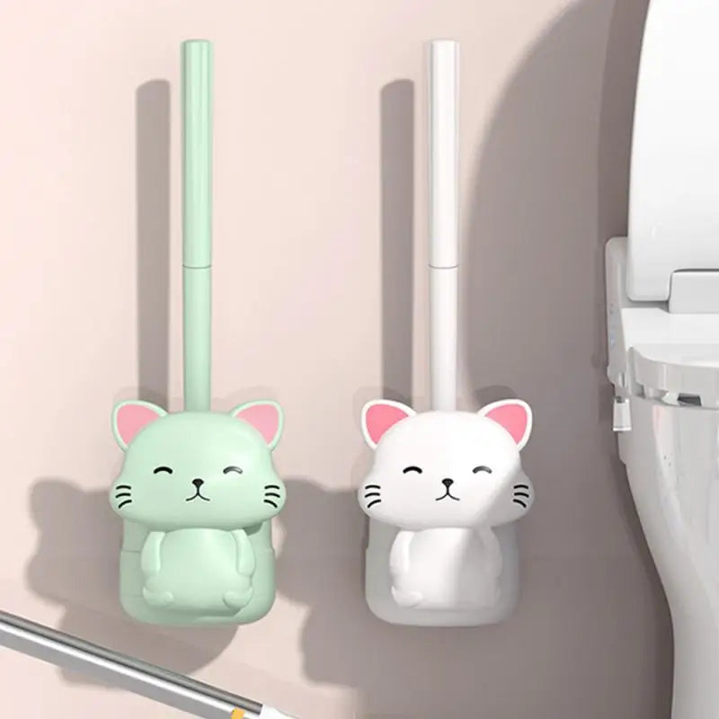 Toilet brush for cleaning squat pit - view 3