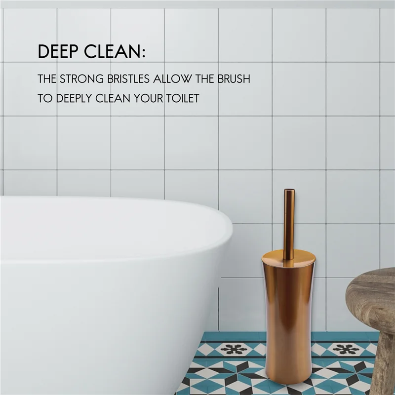 Elegant Long-Handle Toilet Brush for Home Decor - view 5