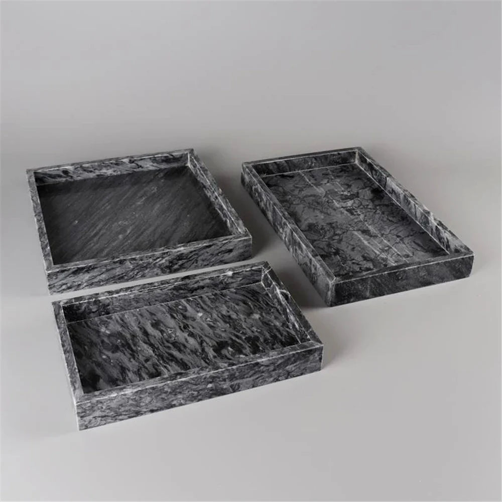 Lightweight marble shelf for storage jewelry and stylish accessories - view 4