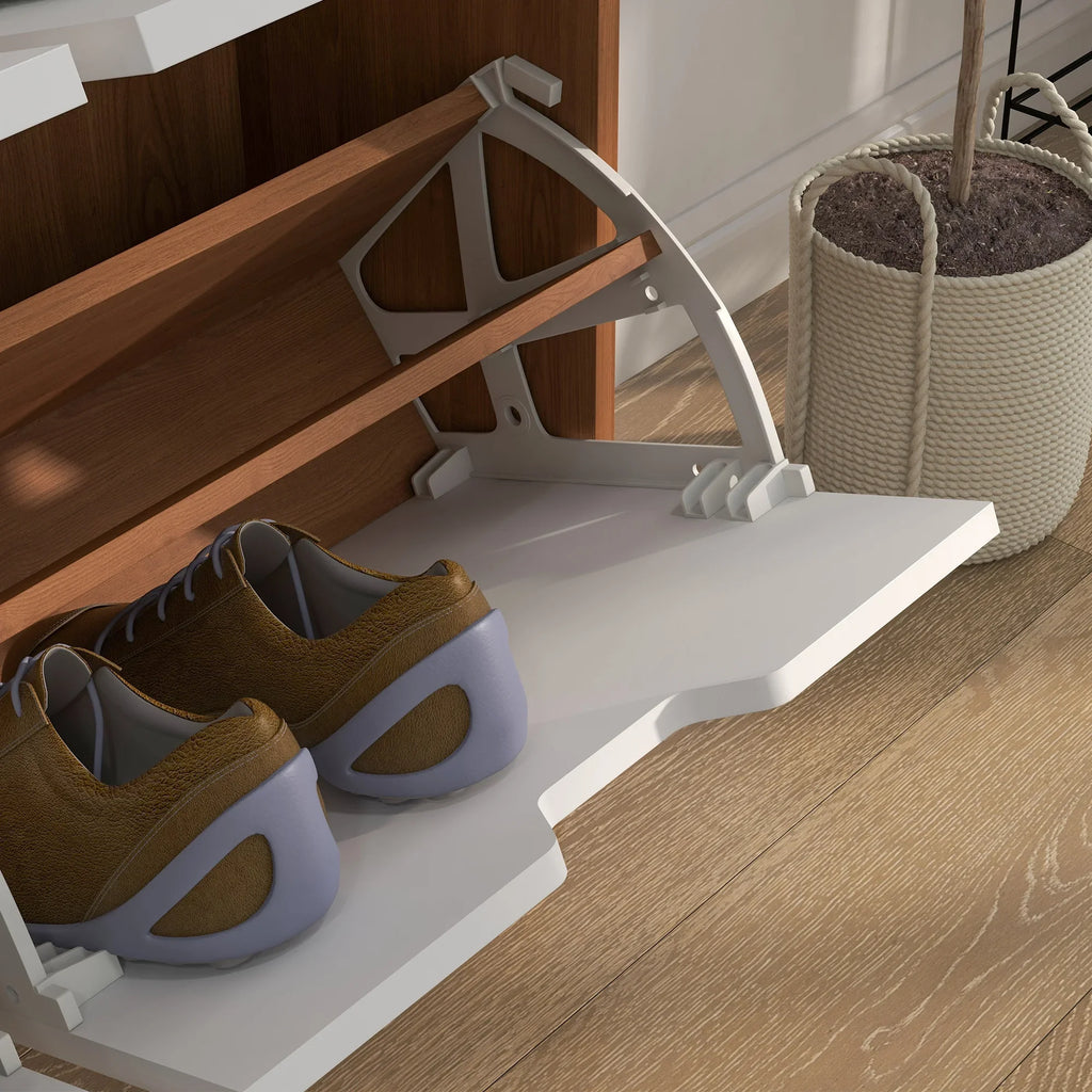 Folding shoe cabinet with 4 drawers for 16 pairs - view 6