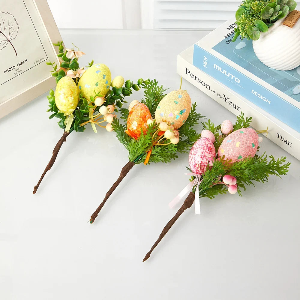 Easter egg branch for floral decorations and garden - view 5