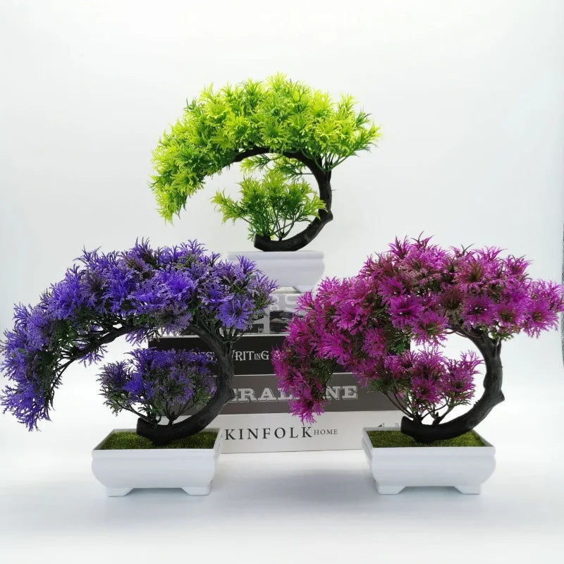 Artificial bonsai decorative plants for office and home - view 2