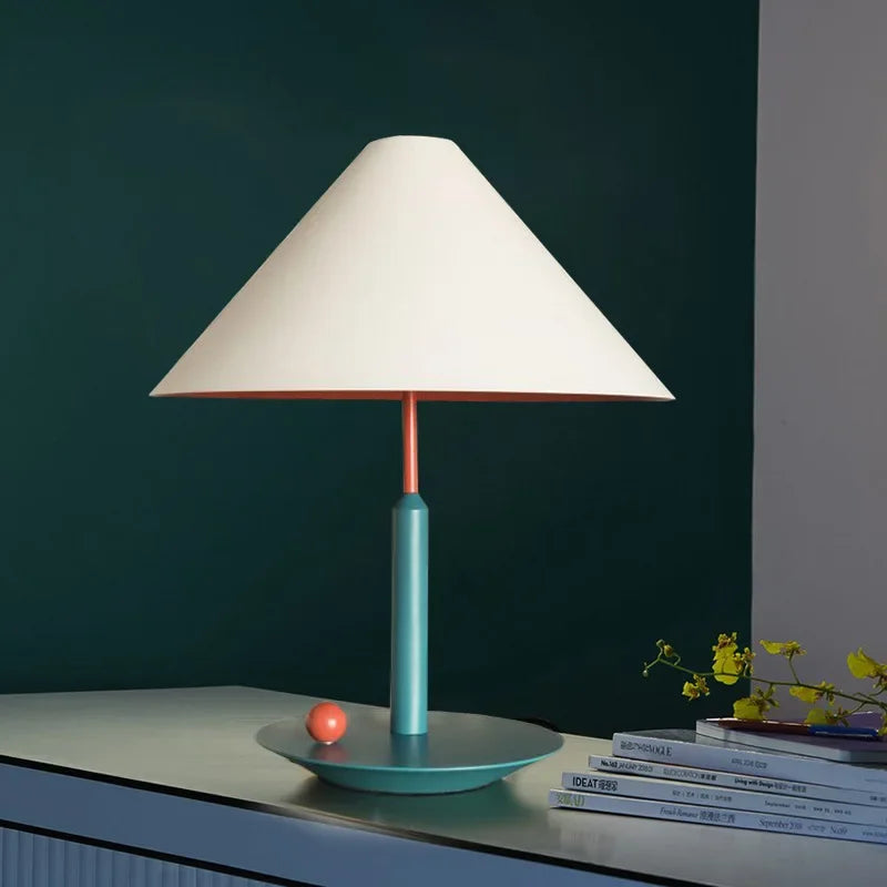 Scandinavian metal installation lamp with led bulb - view 2
