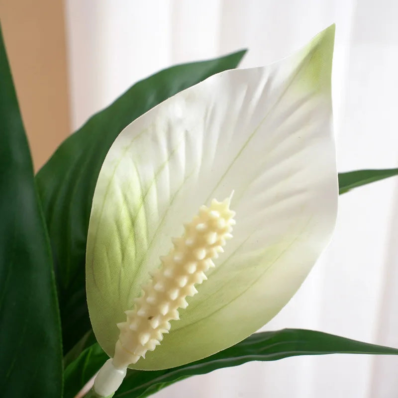 Tropical Monstera and Anthurium Artificial Plants, 6 Pot Options - view 6
