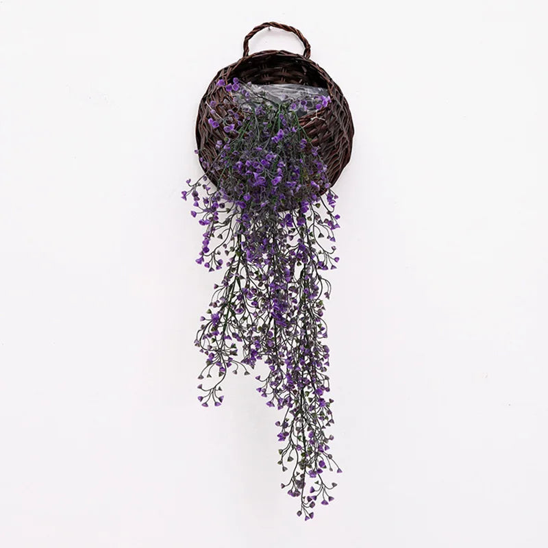 Artificial plants vines willow wall decoration interior wedding balcony - view 4