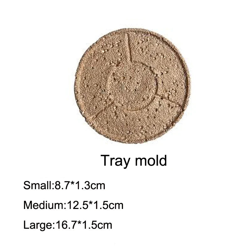 Silicone mould for creative and Nordic flowerpot - Small tray moule