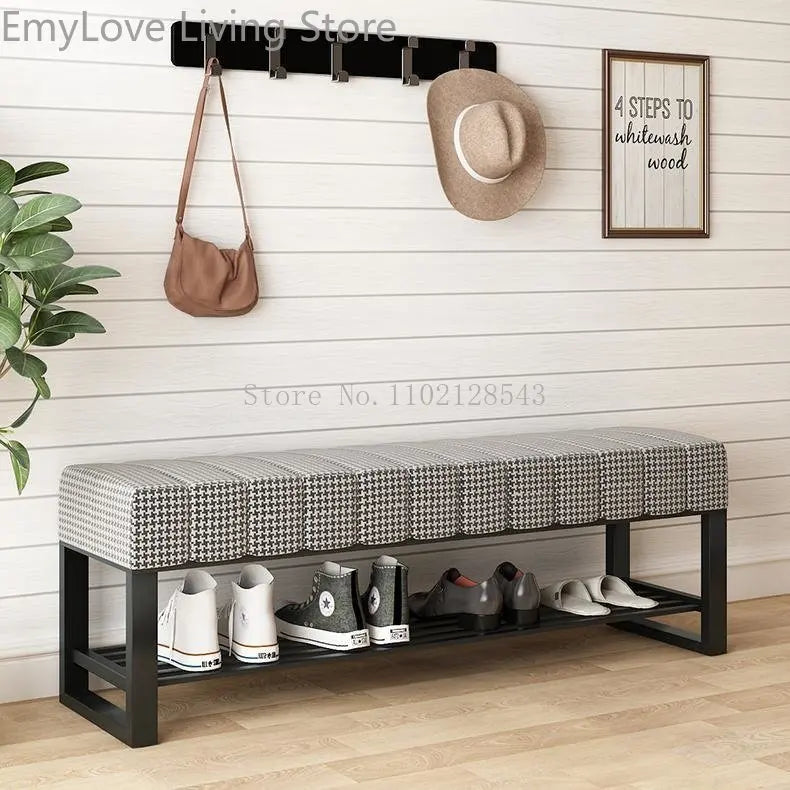 Modern Nordic changing stools furniture for living room and storage - view 3