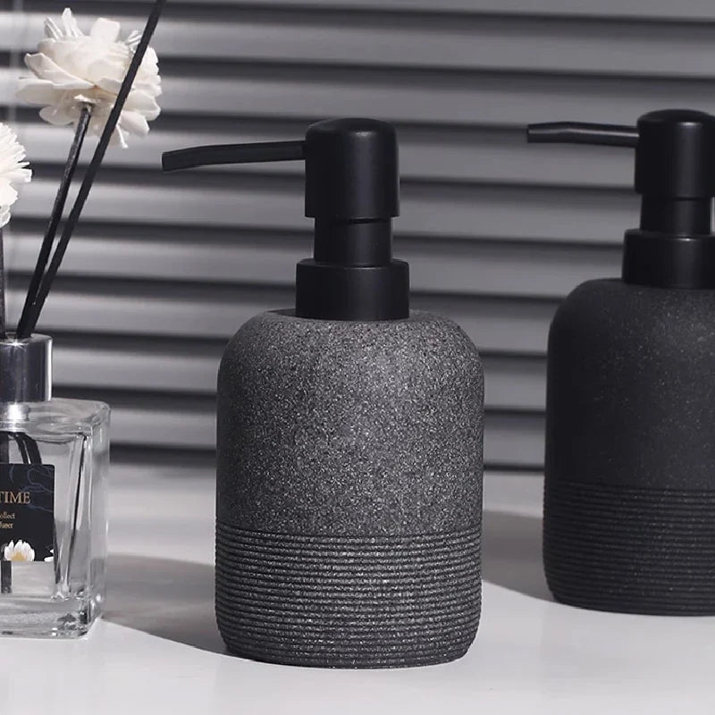 Emulsion bottle in sandstone for luxury bathroom - view 5