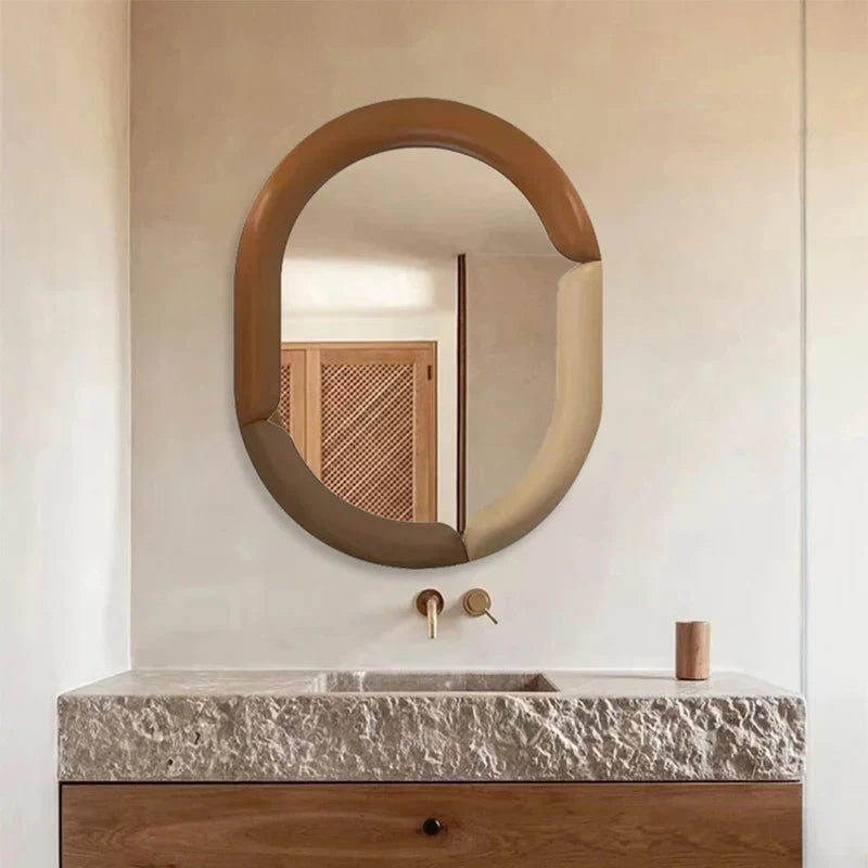 Decorative mirrors for bathroom and makeup - view 3
