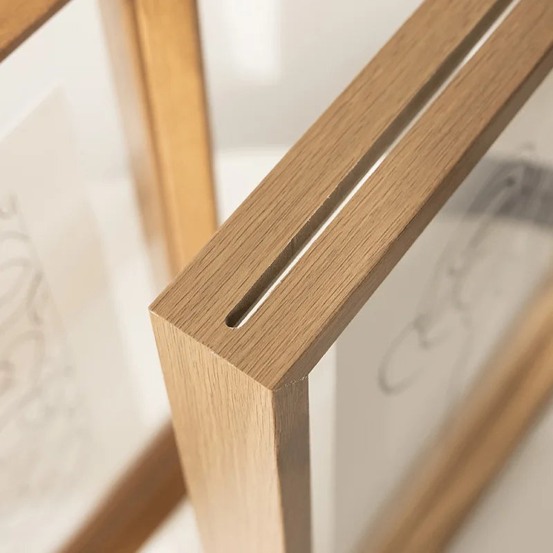 Double-Sided Clear Acrylic Photo Frame For Photos, Certificates And Specimen Displays Tabletop And Wall Mounted - view 5
