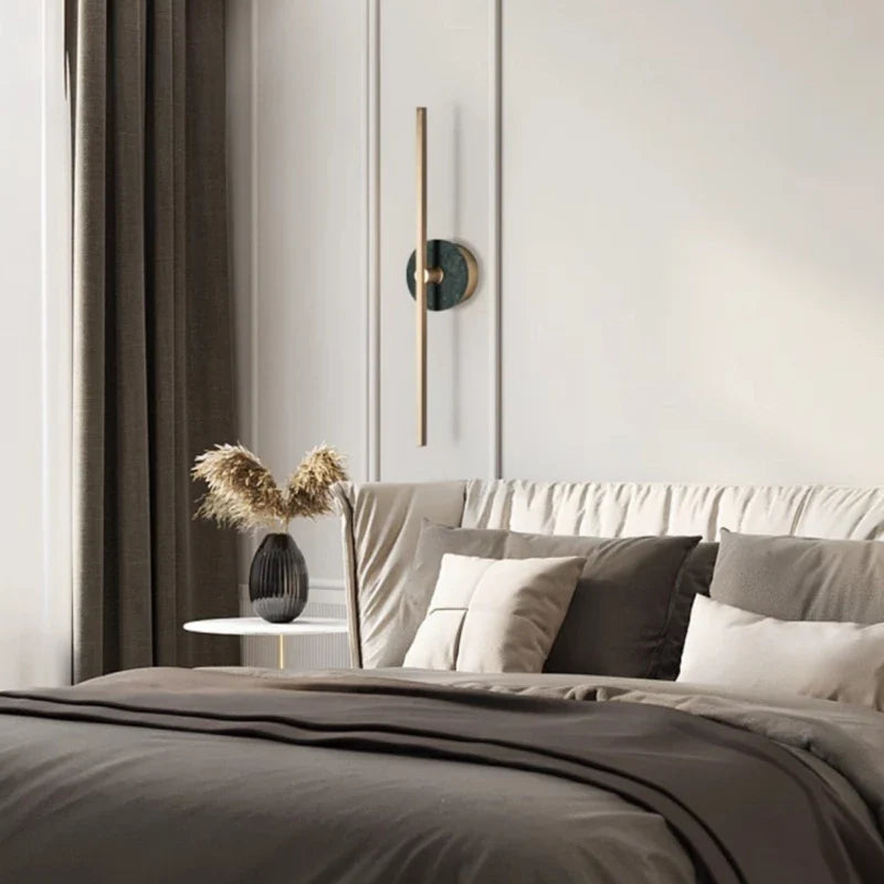 Spanish marble wall sconce minimalist design and luxury - view 3