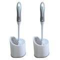 Toilet Brush Set with Storage Caddy, 2-Pack, Style Two