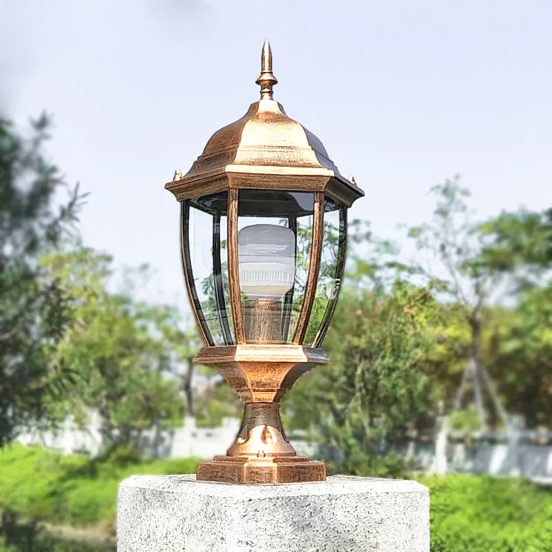 Waterproof European style outdoor wall sconce for garden - view 8