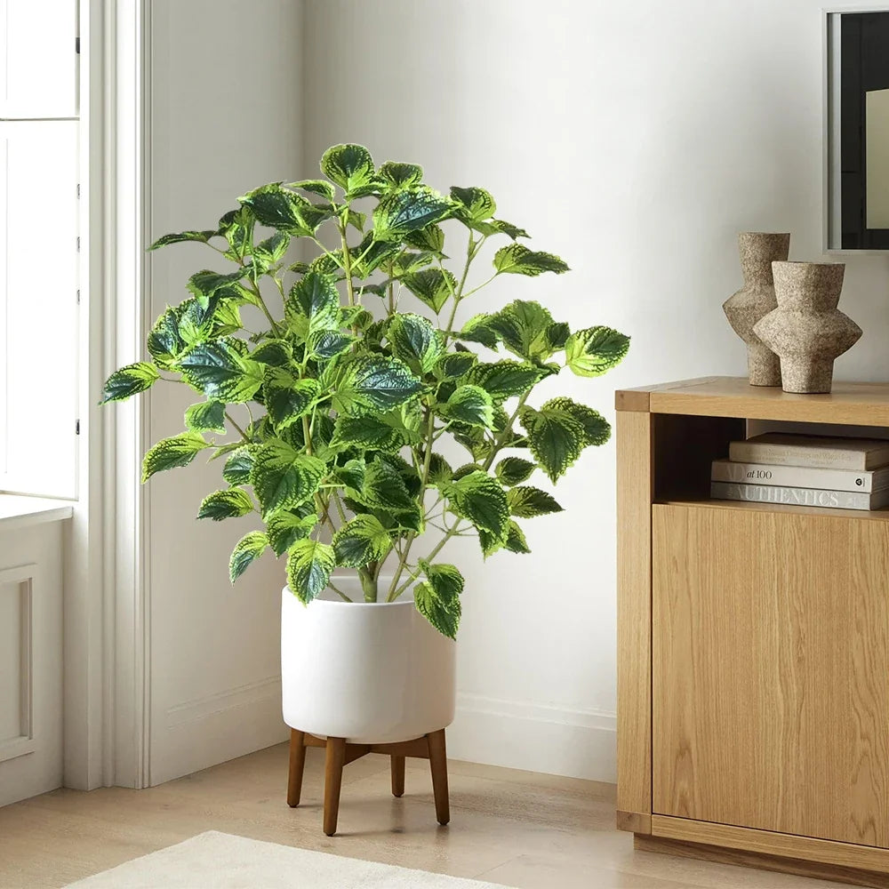 Artificial plants eucalyptus tropical for garden decoration