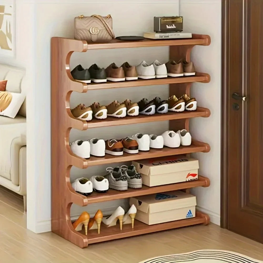 Bamboo shoe shelf with high humidity capacity - view 2
