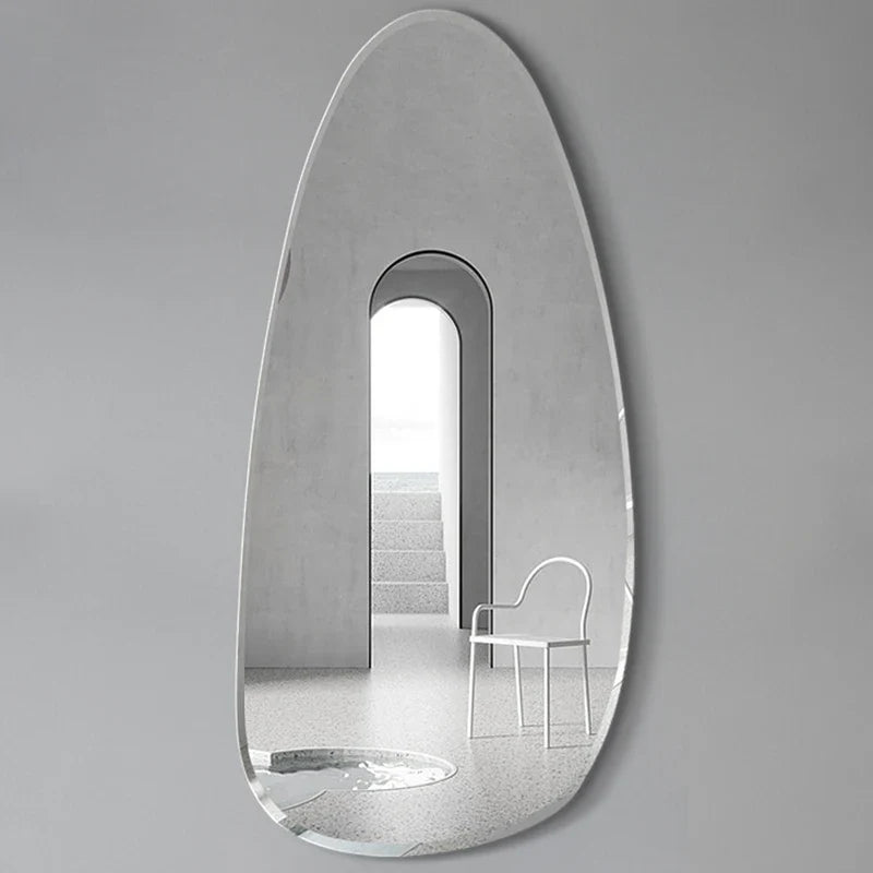 Large Nordic modern mirror for aesthetic interior decoration - view 5