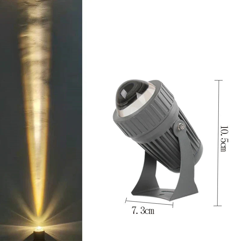 Outdoor led wall spotlights landscaped lighting waterproof light - 20W Warm White 3000K / AC85-265V