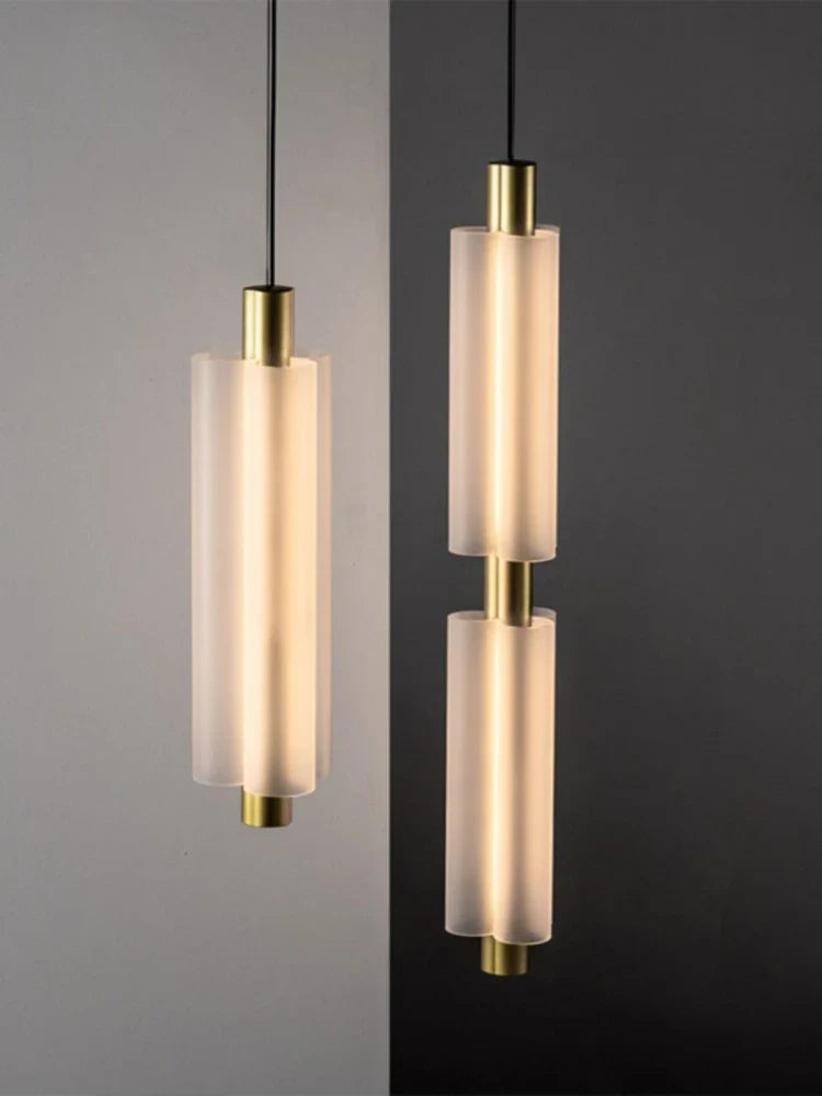 High-end acrylic pendant light for modern interior lighting