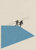 Abstract Retro Movie Poster Inspired by Fight Club and Dune - 30X45cm Unframed / 6