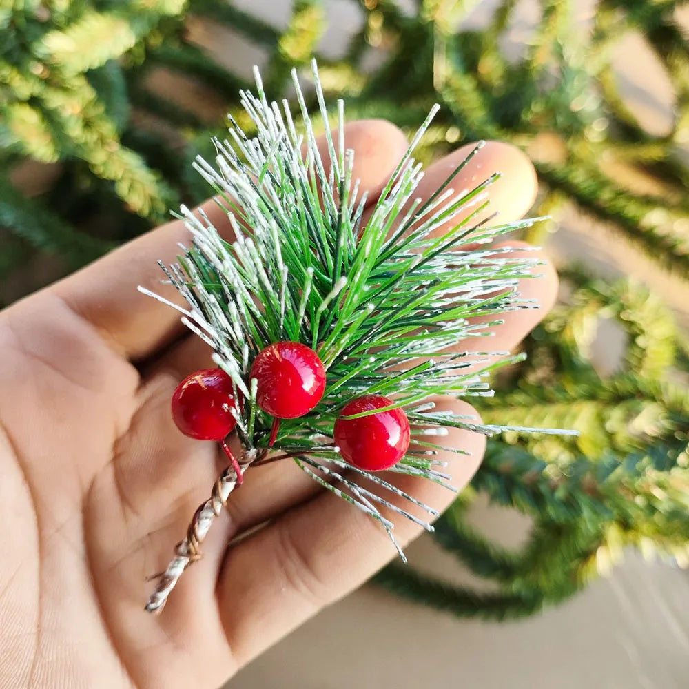 Christmas crown accessories fake berries and pine apples