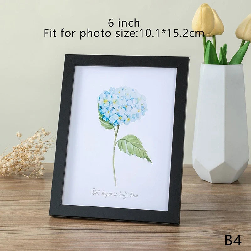 Wooden photo frame hanging for decoration and gift - B4