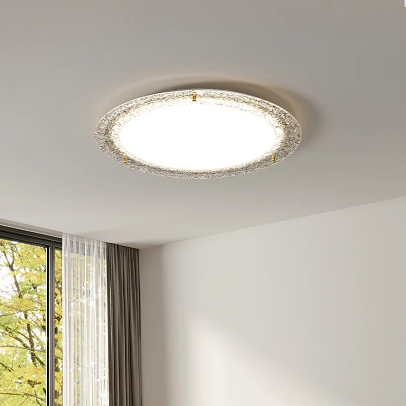 Led ceiling lamp in modern and luxurious crystal for interior
