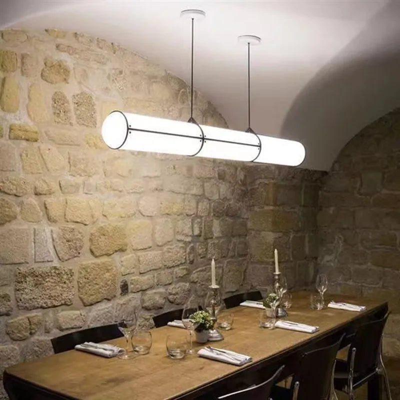 Nordic minimalist chandelier for restaurant and coffee - view 2
