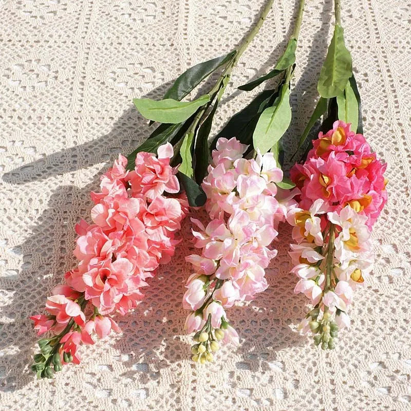 Artificial silk flowers for wedding and festive decoration - view 4