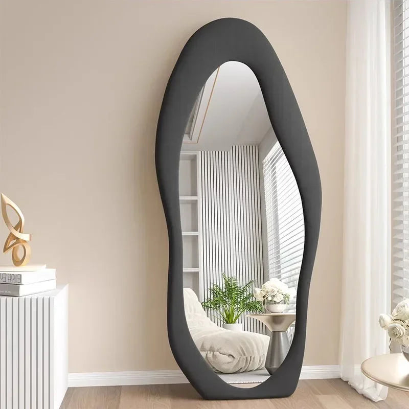 Corrugated mirror integral Nordic design for interior decoration - view 3