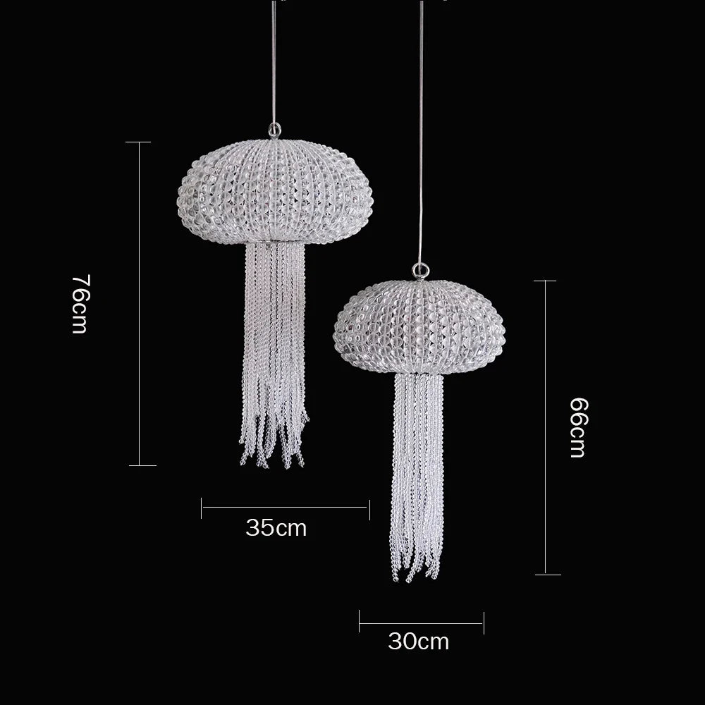 Art decorative pendant light with variable intensity trend 2023 elegant light fixture - Warm light / Dia30 35cm