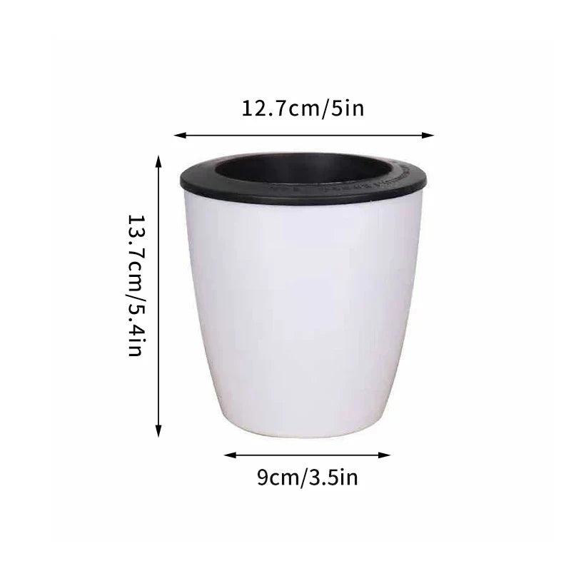 Modern self-watering gardener for succulent plants and orchids - 13,7 cm