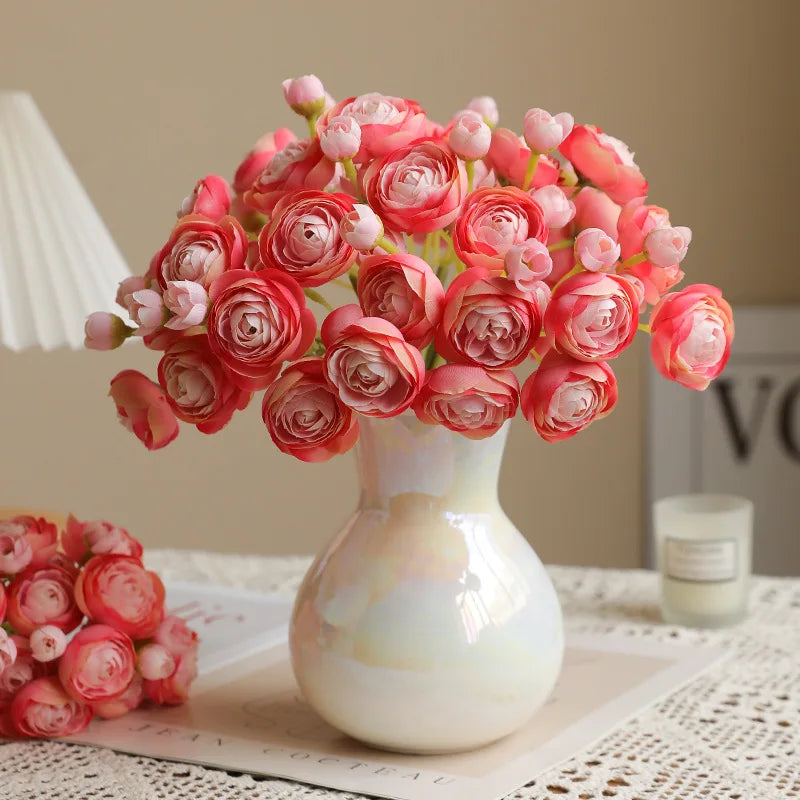 Bouquet of artificial flowers for wedding and decoration