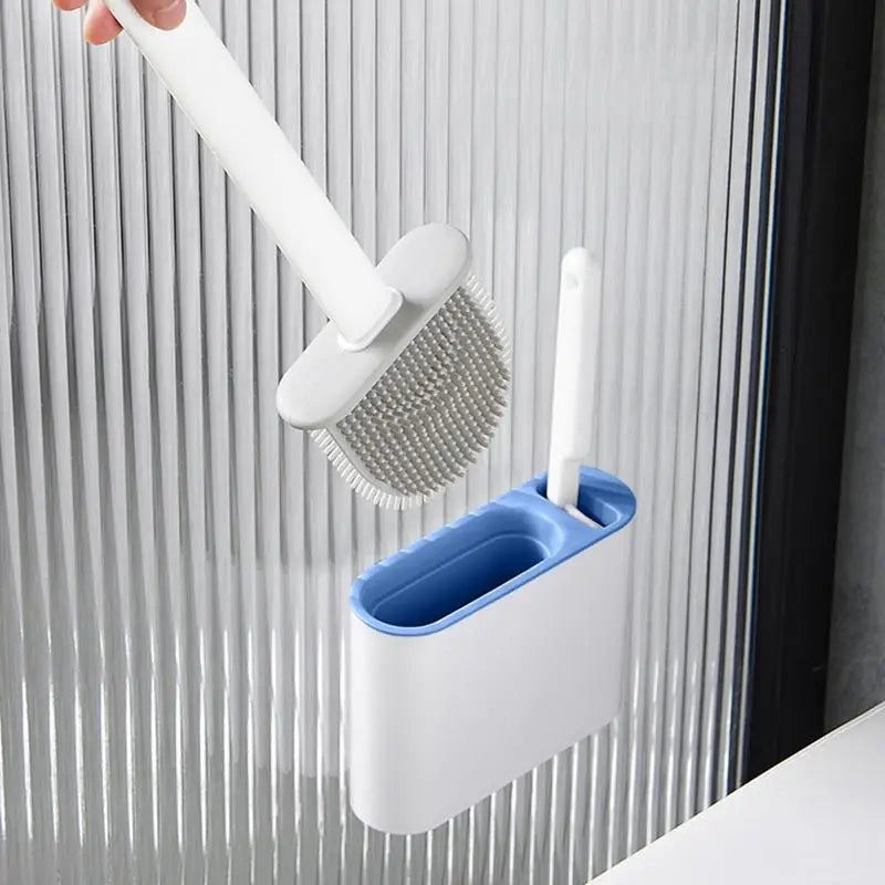 Quick drying toilet brush with wall support and efficient cleaning - view 2