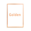 Gold Circular Surface