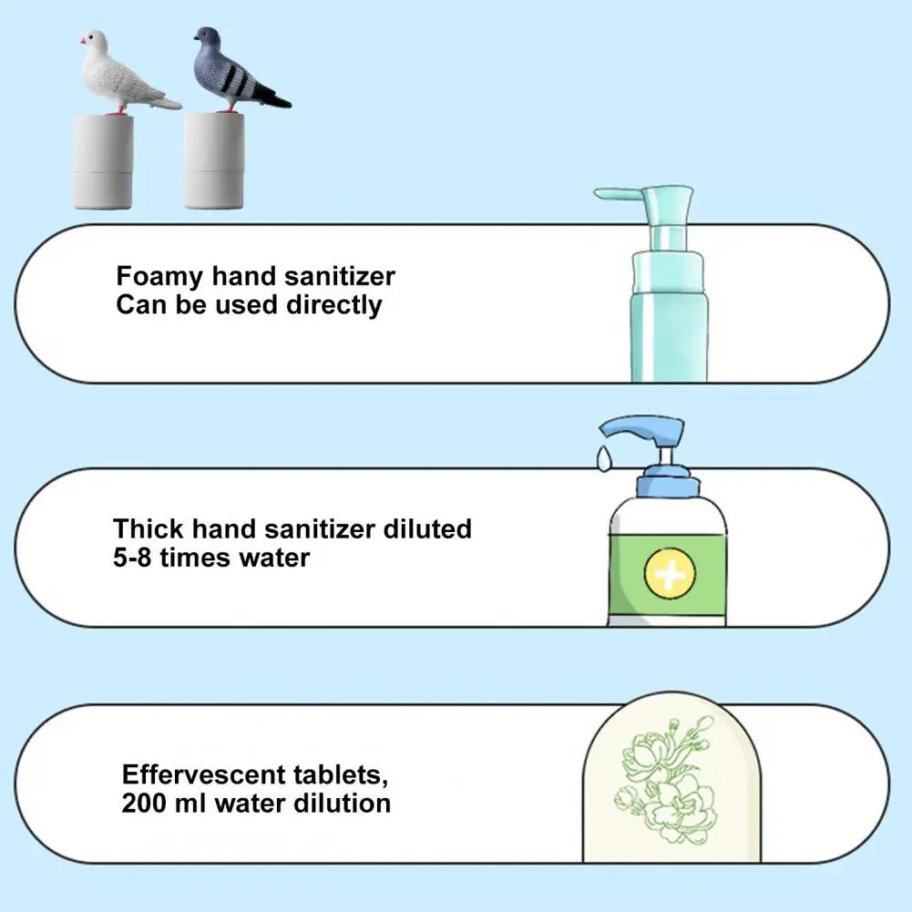 Automatic pigeon soap dispenser without contact in hygienic foam - view 5