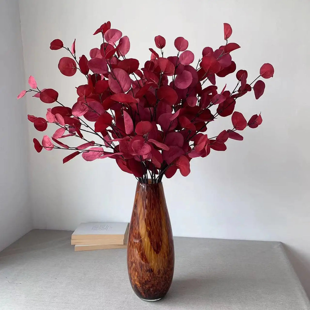 Artificial eucalyptus branch for decoration wedding garden and party - view 5
