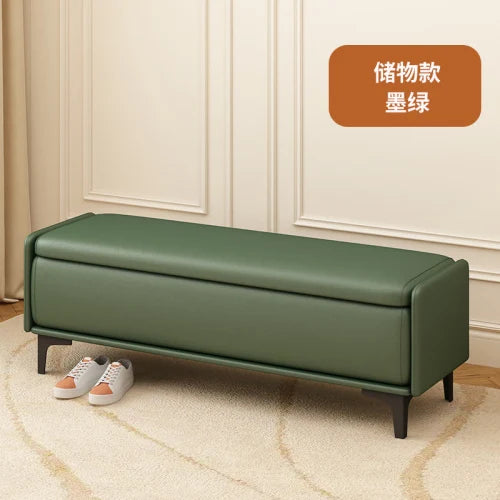 Luxury Nordic shoe bench for storage - 60x40x40cm 6