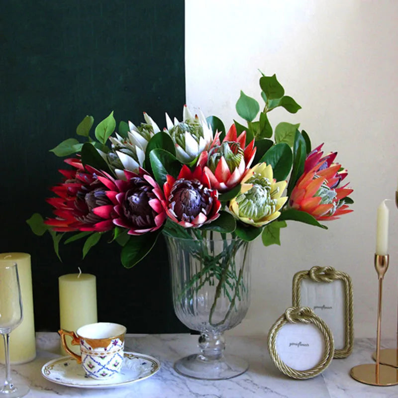 Protea cynaroides artificial flowers for garden and decoration - view 2