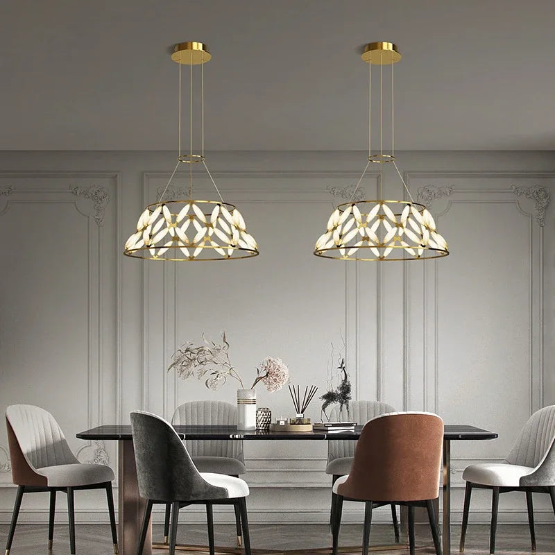 Modern Nordic chandelier creative led lamp for interior decoration - view 4