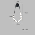 Wall sconce led house fantasy modern wall decoration - Neutral Light / Large Size