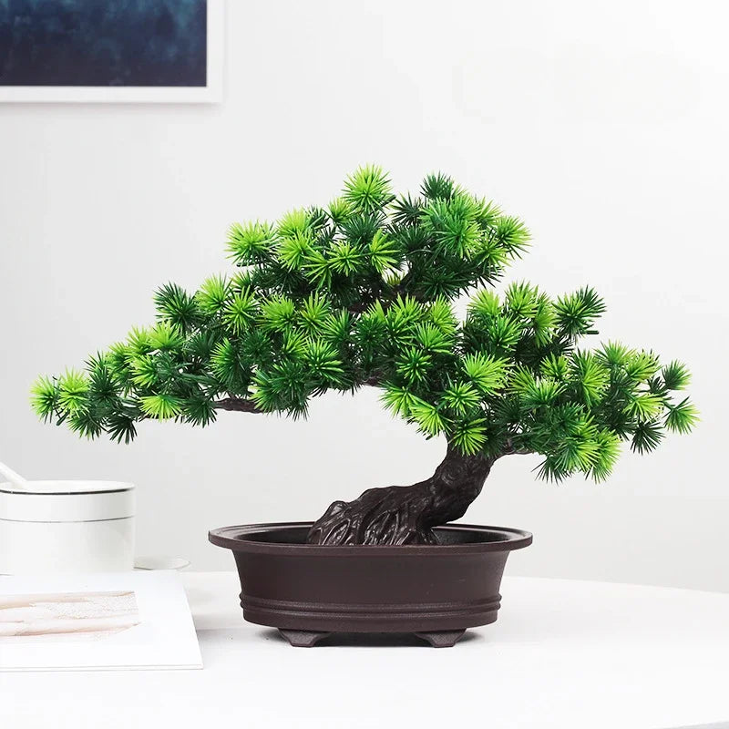 Energetic Artificial Bonsai Plant for Home Decor - view 3